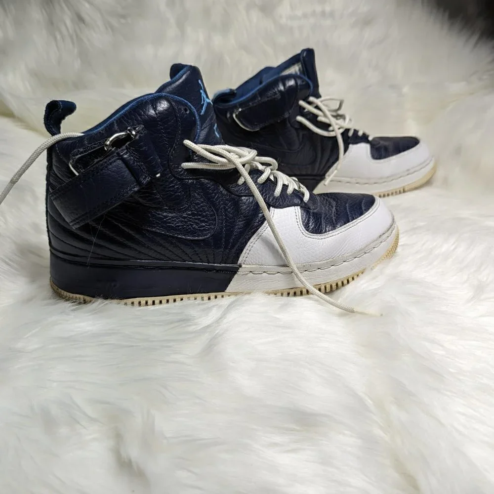 Buy Air Jordan Fusion 1 'Obsidian' - 317742 401 Size 8.5  Blue White